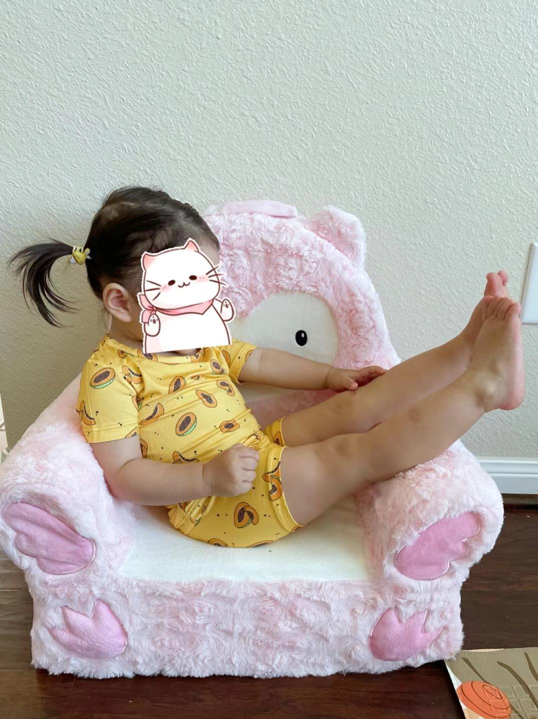 Papaya Bamboo Kids Short Set
