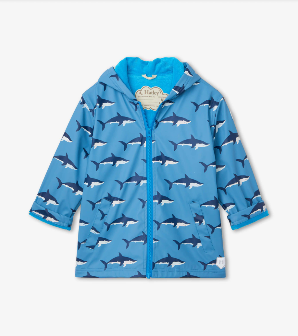 Swimming Shark Colour Changing Splash Jacket