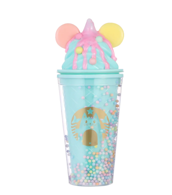 Candy Dots Soft Serve Sundae Tumbler - Mint