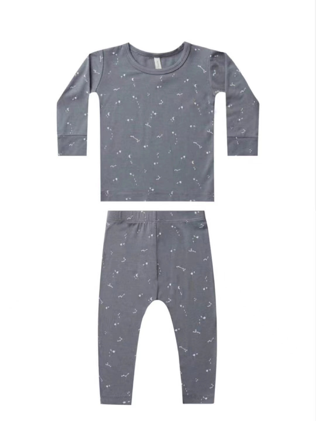 BAMBOO LONG SLEEVE TEE + LEGGINGS | NIGHT SKY