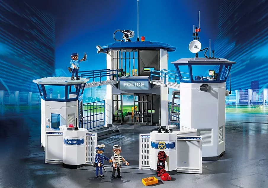6919 Police Headquarters with Prison