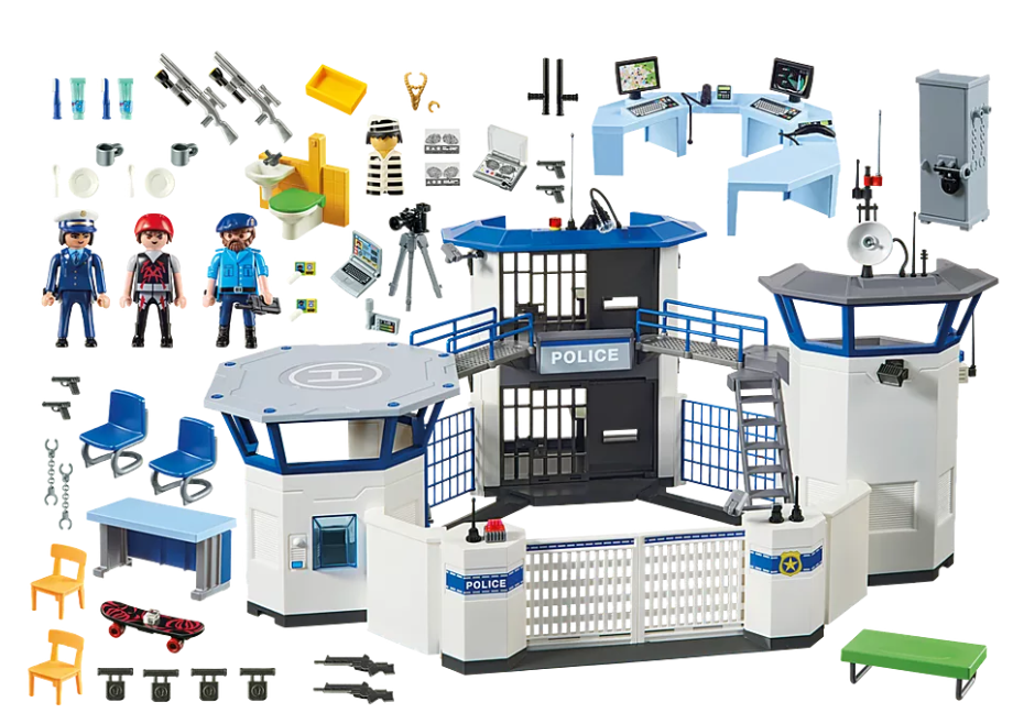 6919 Police Headquarters with Prison