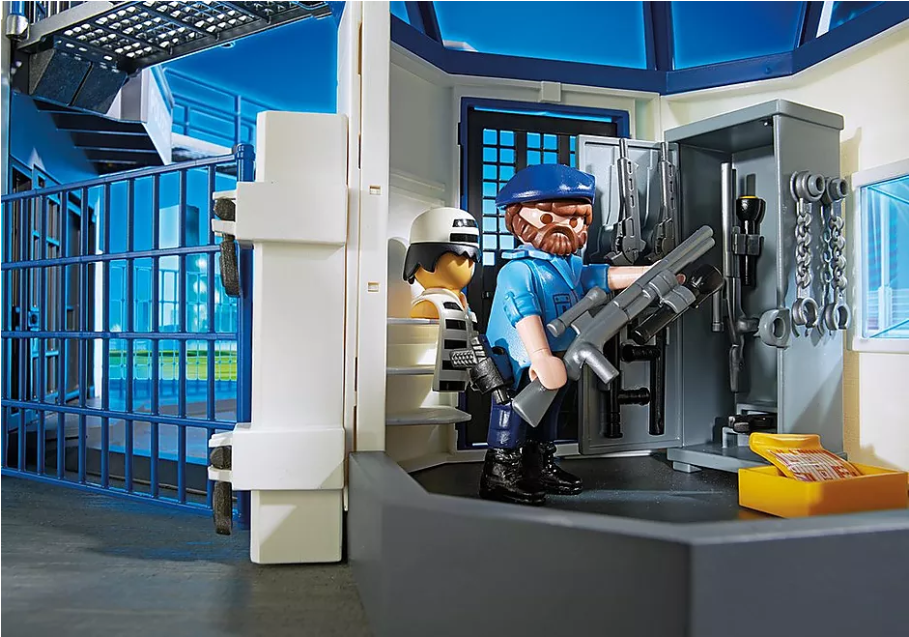 6919 Police Headquarters with Prison