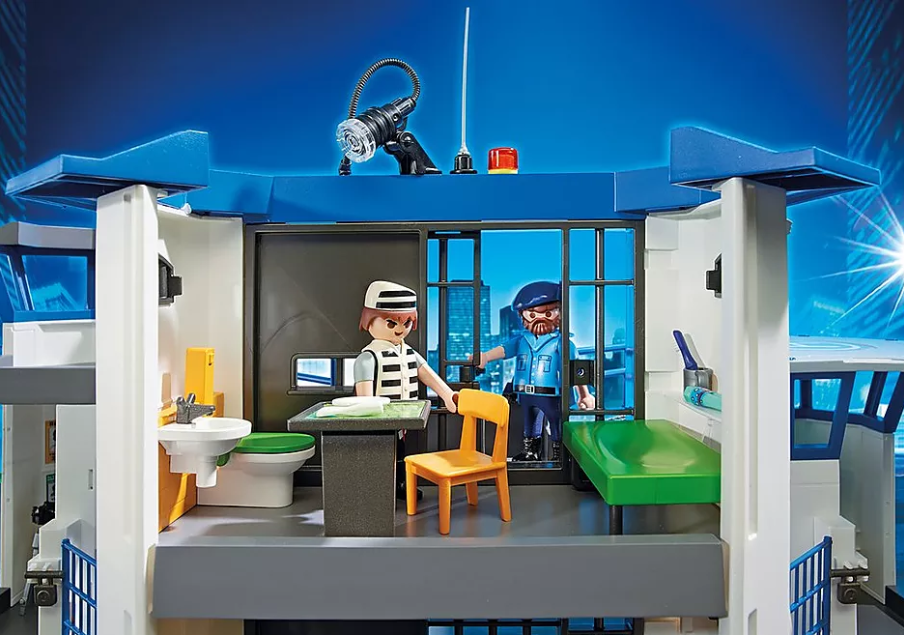 6919 Police Headquarters with Prison