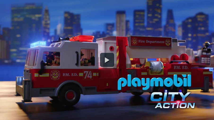 70935 Rescue Vehicles: Fire Engine with Tower Ladder