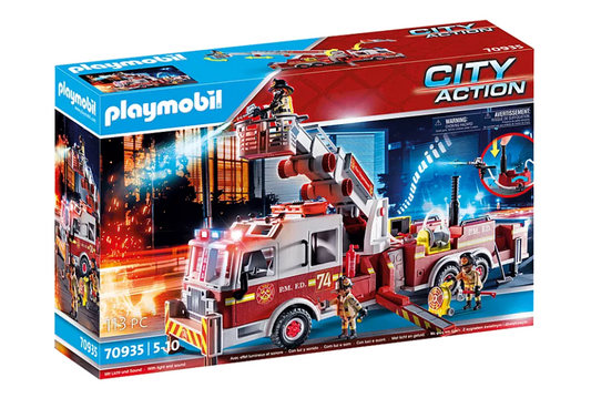 70935 Rescue Vehicles: Fire Engine with Tower Ladder