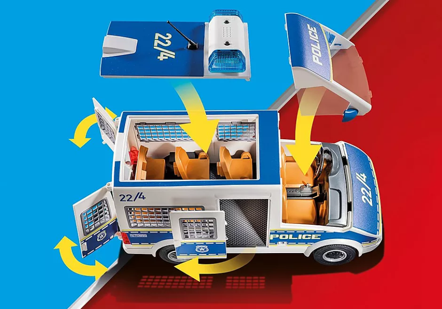 70899 Police Van with Lights and Sound