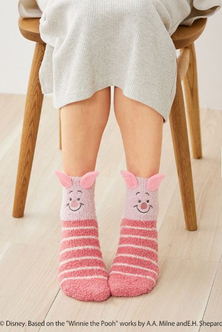 [Disney Collection] Room Socks (Piglet)