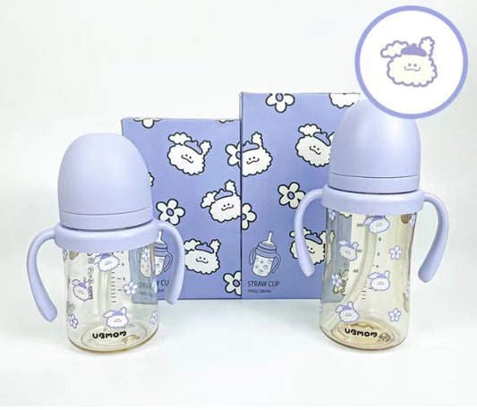UBMOM PPSU Straw Cup Purple (Limited Edition)
