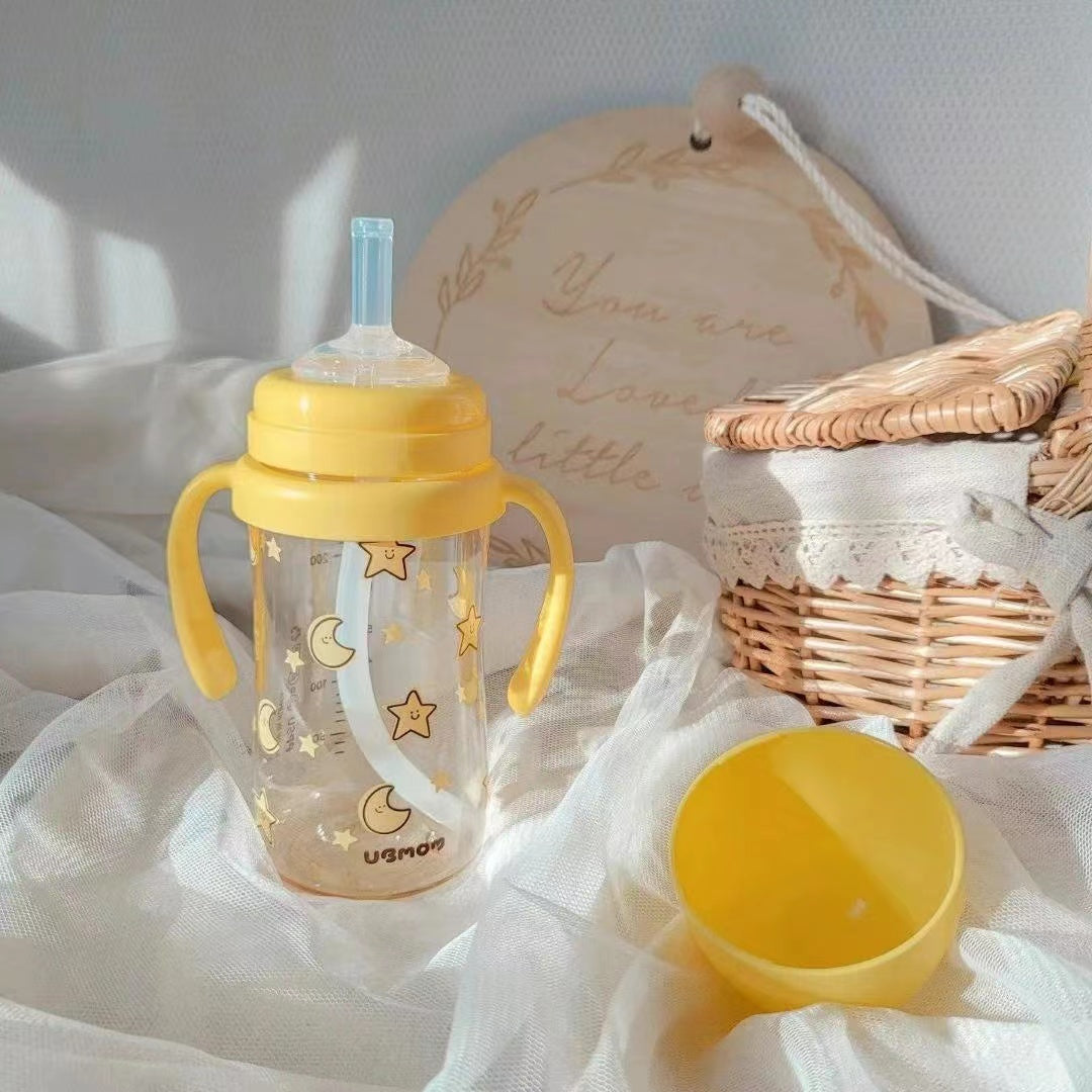 UBMOM PPSU Straw Cup Yellow (Limited Edition)