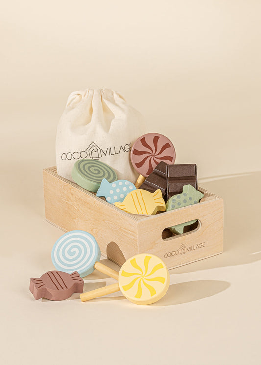 Wooden Candies Playset (10 Pcs)