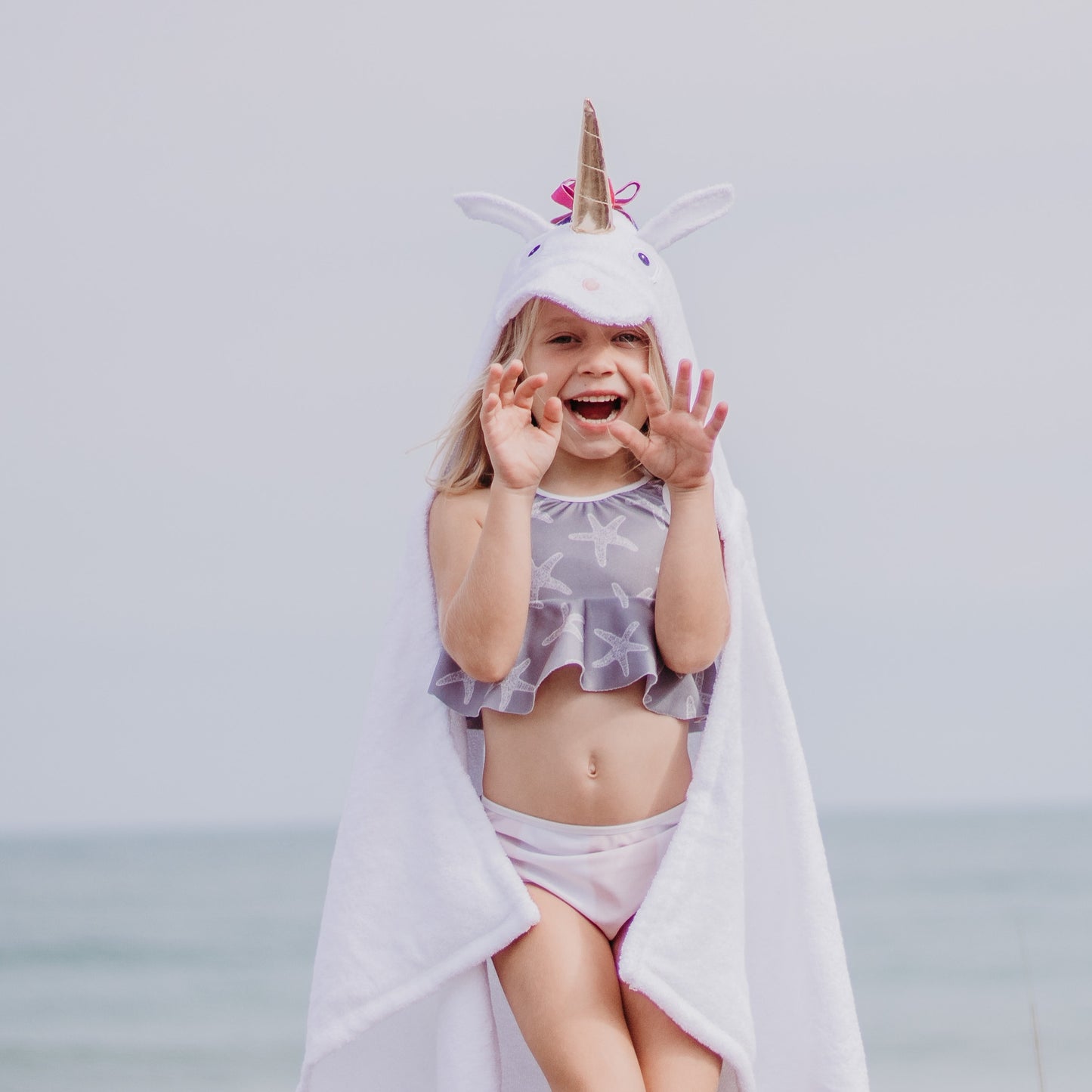 Unicorn Hooded towel