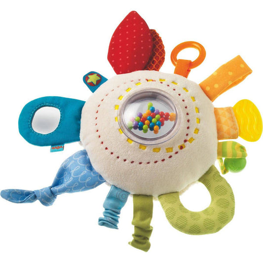 Teether Cuddly Rainbow Round Activity Toy Age: 6 - 24 Months