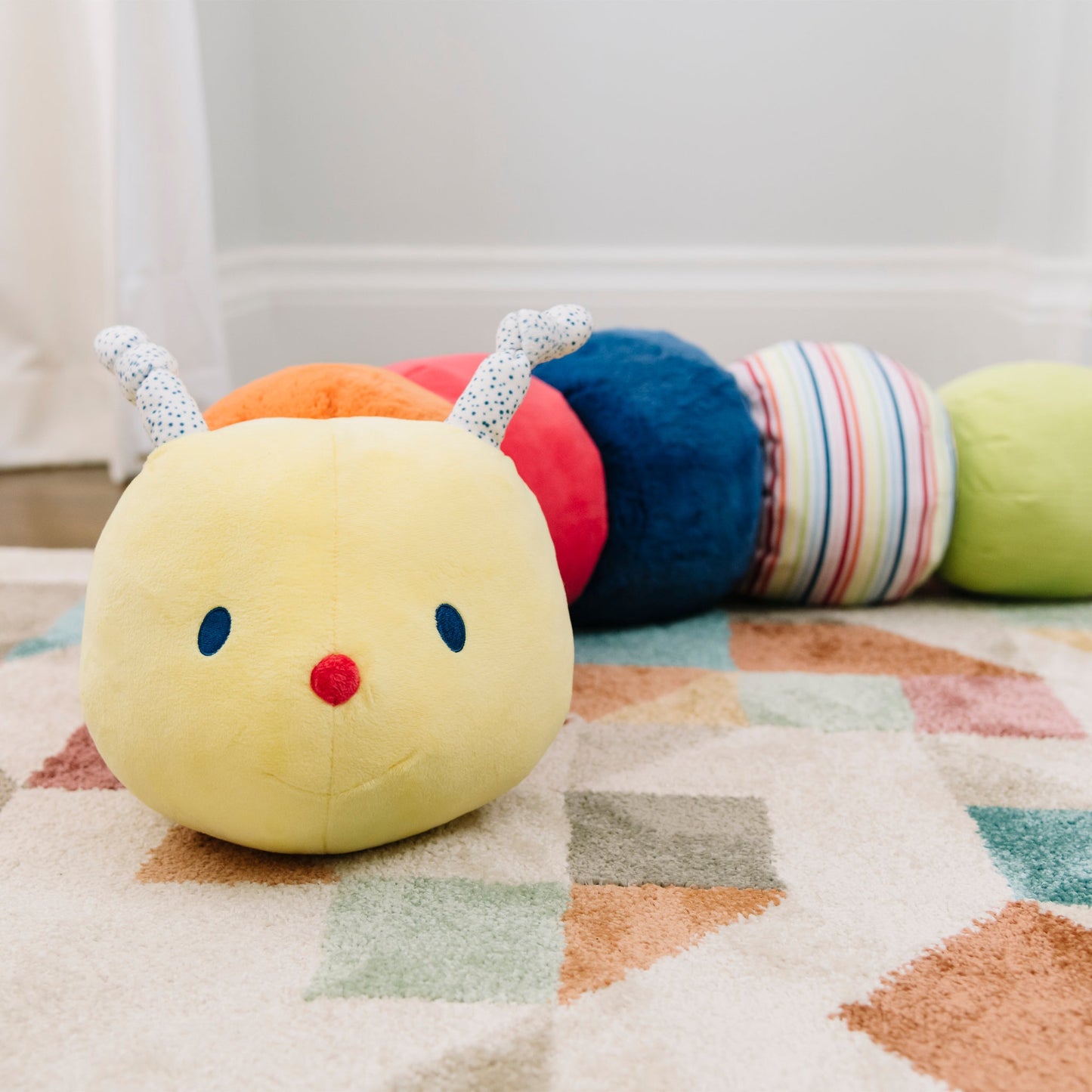 TINKLE CRINKLE JUMBO CATERPILLAR, 40 IN