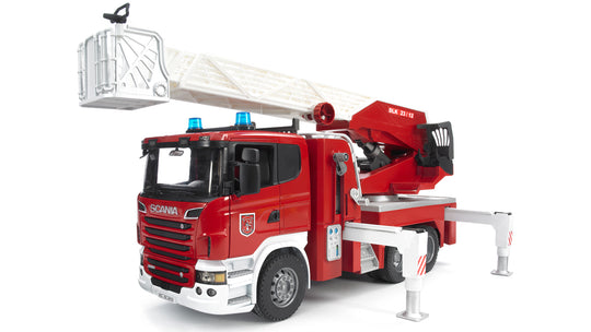 Bruder 03590 Scania Fire Engine w/ Water Pump and Light & Sound