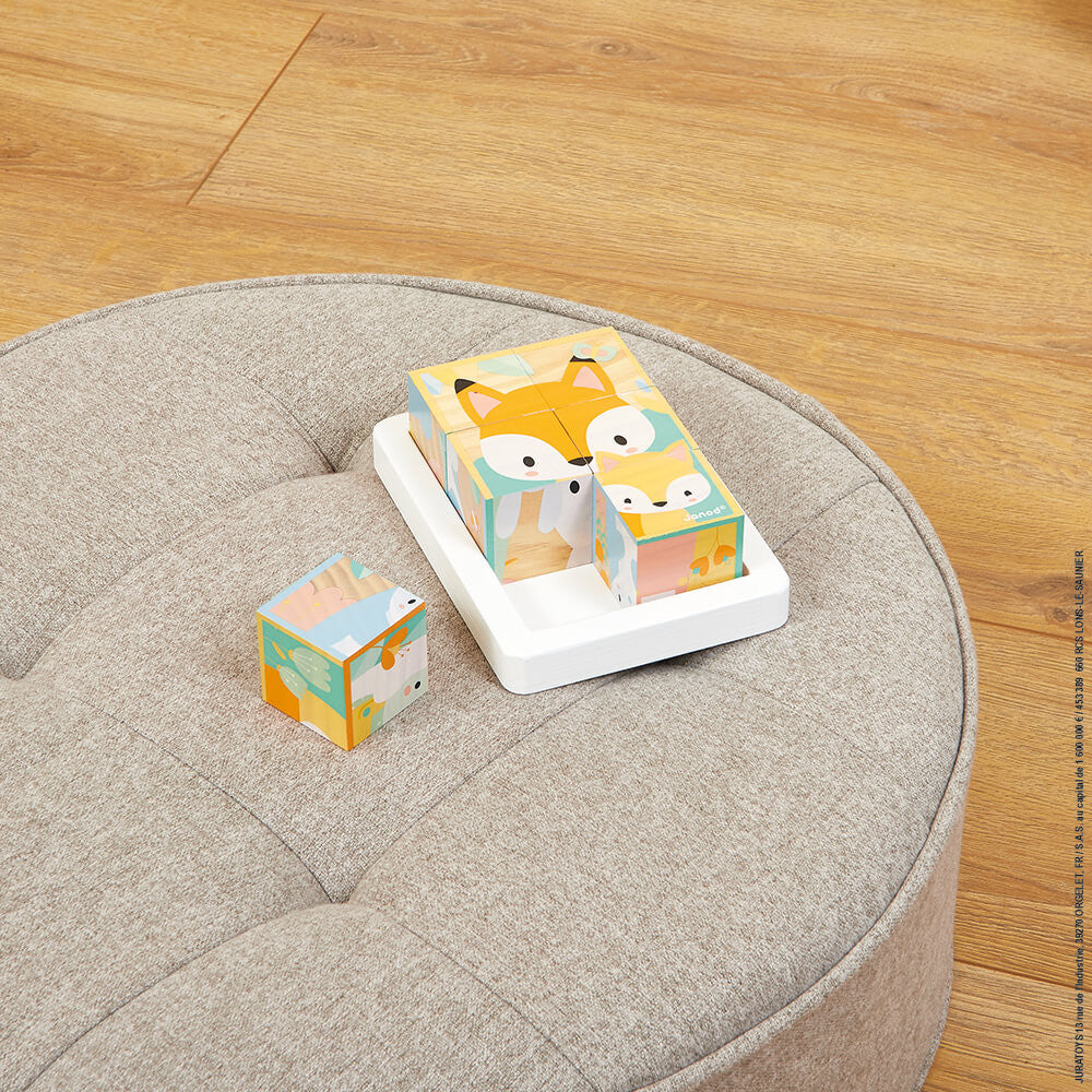 TRAY 6 CUBES PURE (WOOD)