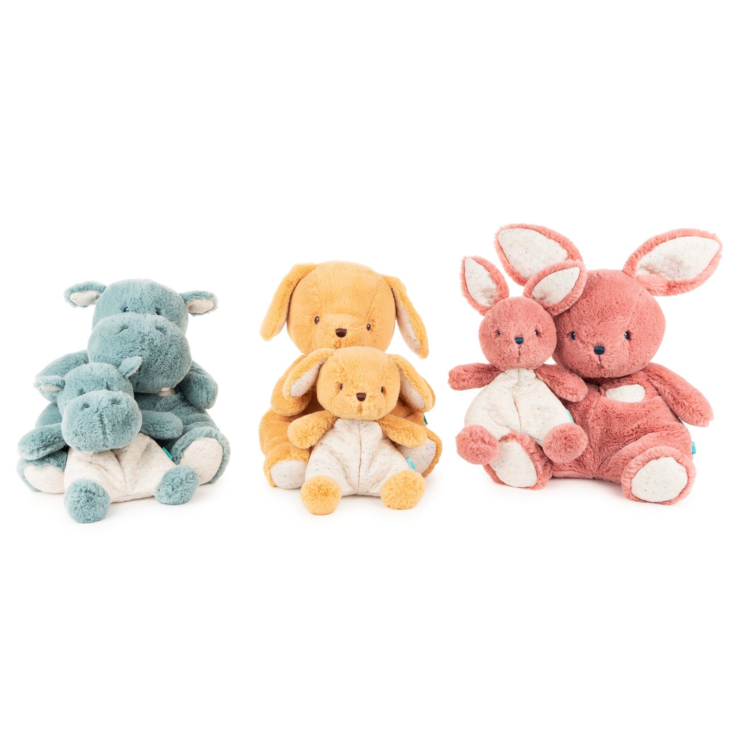 OH SO SNUGGLY HIPPO PLUSH, 12.5 IN