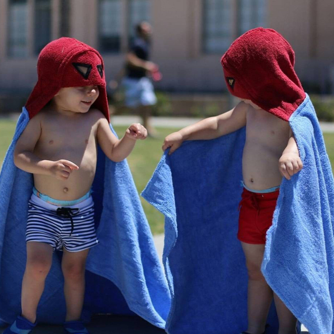 Superhero Hooded Towel