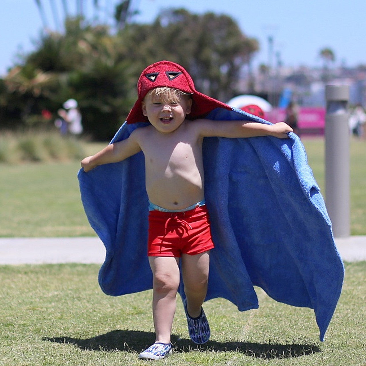 Superhero Hooded Towel