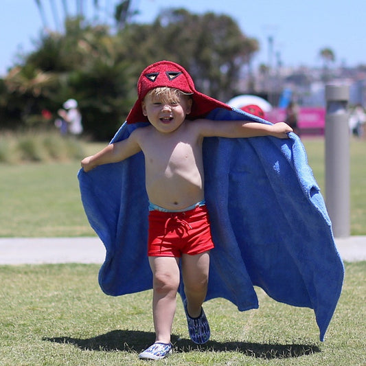 Superhero Hooded Towel