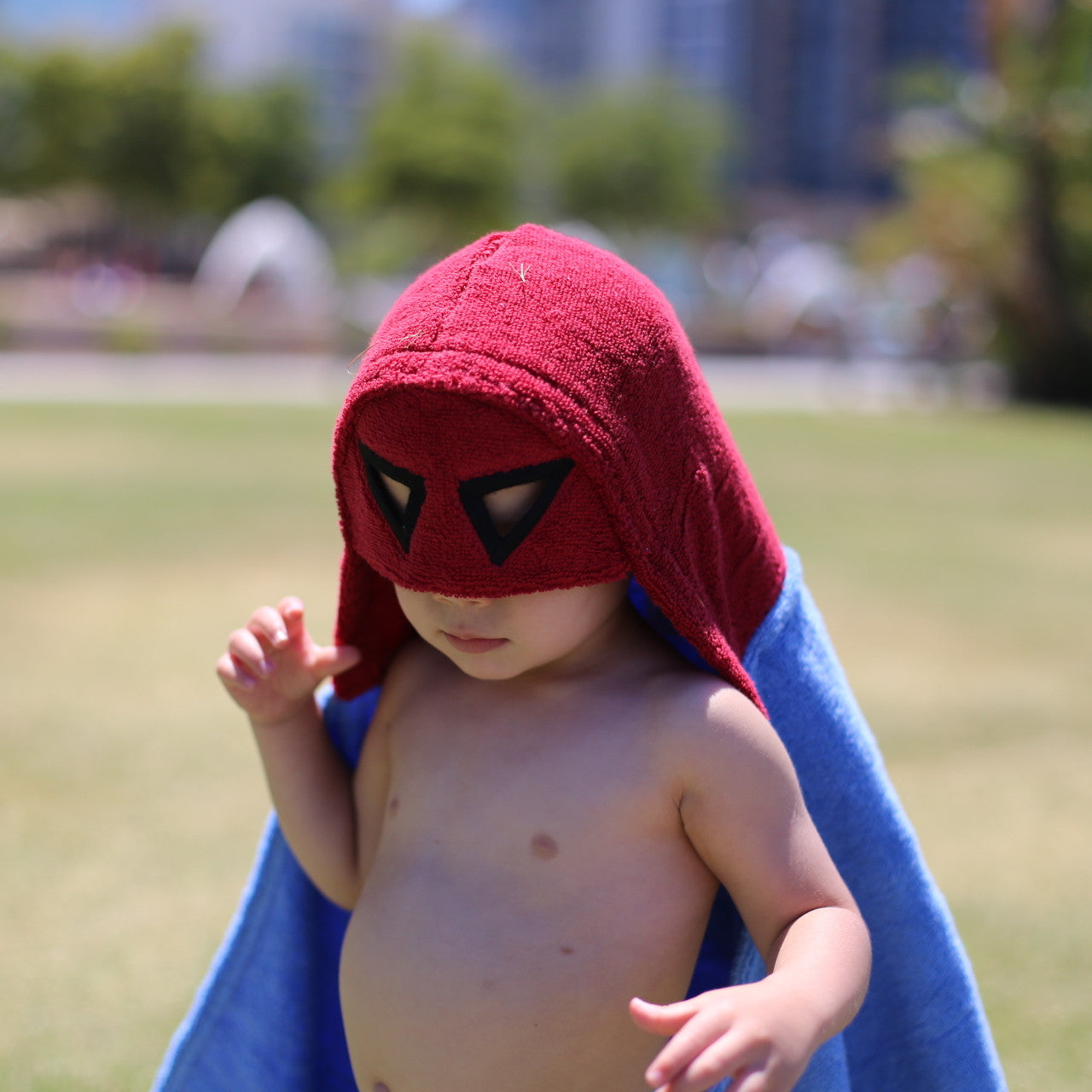 Superhero Hooded Towel