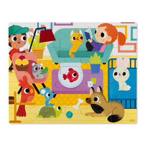 Tactile Puzzle Pets - 20 pieces
