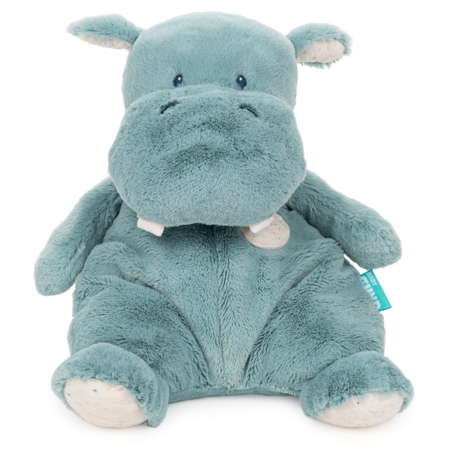 OH SO SNUGGLY HIPPO PLUSH, 12.5 IN