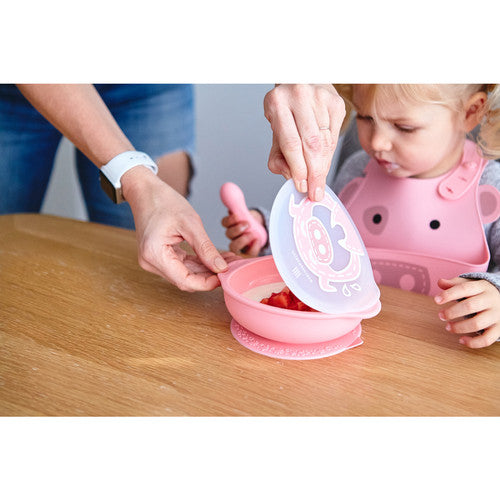 Suction Bowl with Lid