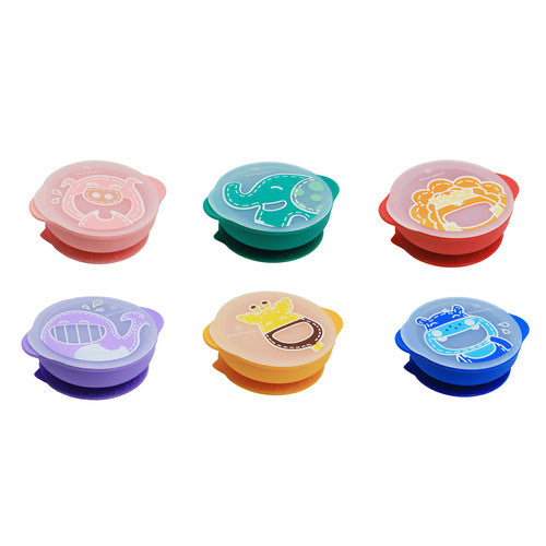 Suction Bowl with Lid